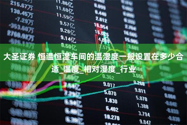 大圣证券 恒温恒湿车间的温湿度一般设置在多少合适_温度_相对湿度_行业