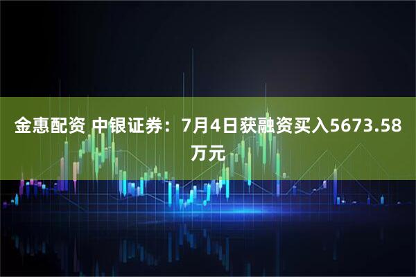 金惠配资 中银证券：7月4日获融资买入5673.58万元