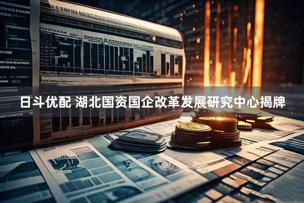 日斗优配 湖北国资国企改革发展研究中心揭牌