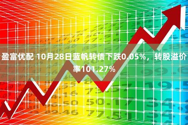 盈富优配 10月28日蓝帆转债下跌0.05%，转股溢价率101.27%
